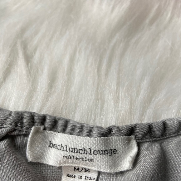 BeachLunchLounge Peplum Bell Sleeve Blouse - Picture 4 of 10